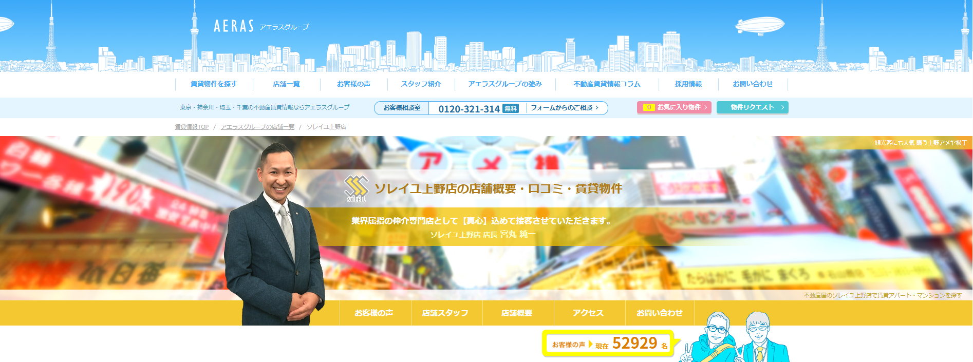 2.ソレイユ上野店【台東区おすすめ賃貸不動産】